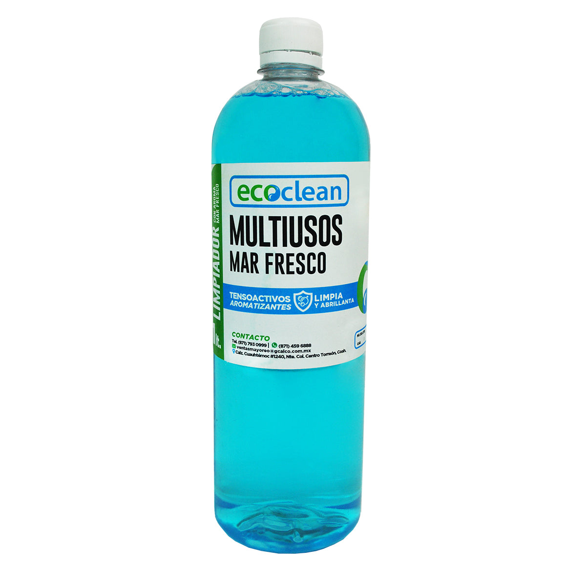 LIMPIADOR MAR FRESCO "ECOCLEAN" LITRO.