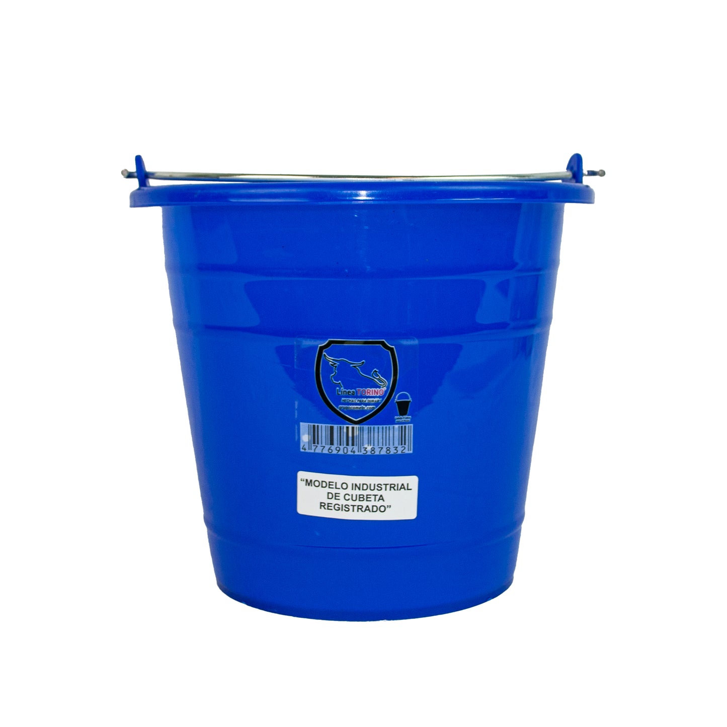 CUBETA PLASTICO 4 LTS. AZUL REY