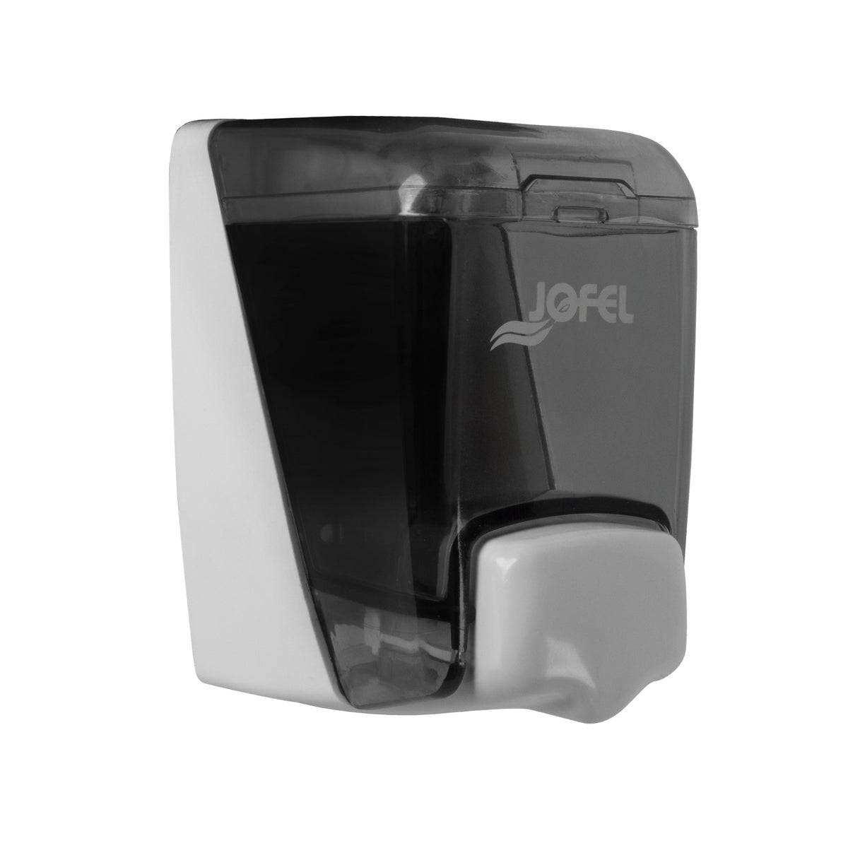 DISPENSADOR MINI DE JABON LIQUIDO RELLENABLE AZUR AC84000 HUMO TRANSPARENTE 135X82X115