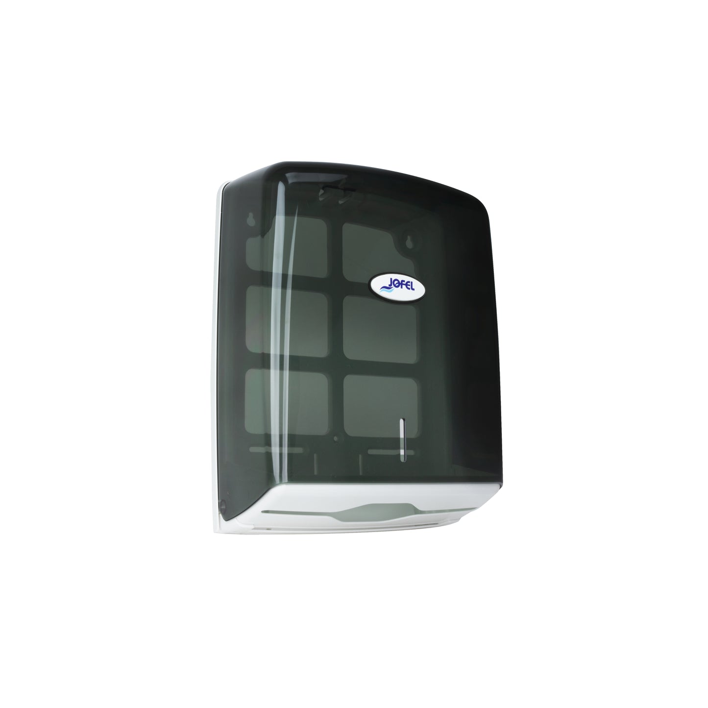 DISPENSADOR DE TOALLA INTERDOBLADA SMART HA37610TBK HUMO TRANSPARENTE 368X278X133