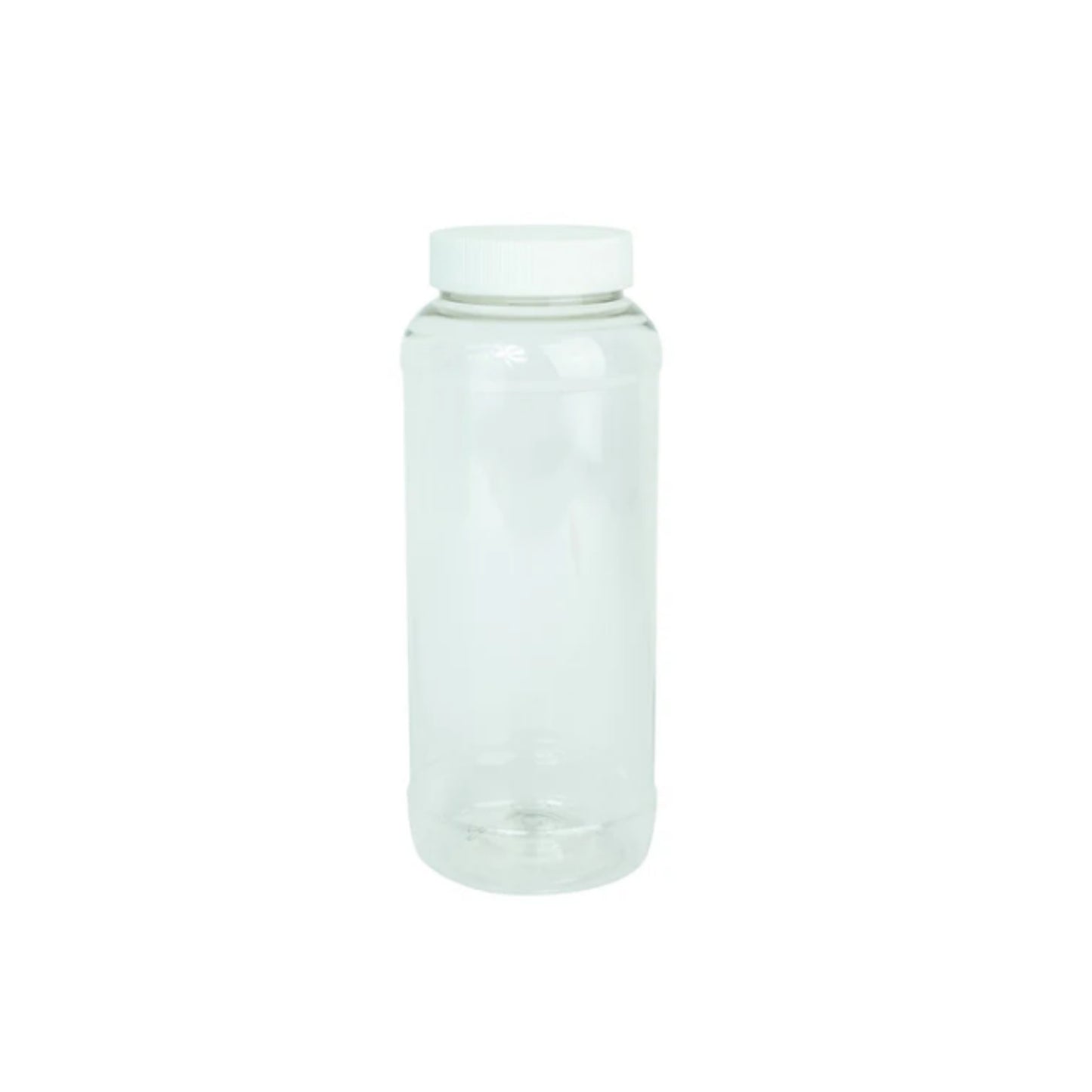 TARRO LISO CON TAPA LISA 1 LTO. TRANSPARENTE
TAPA BLANCA