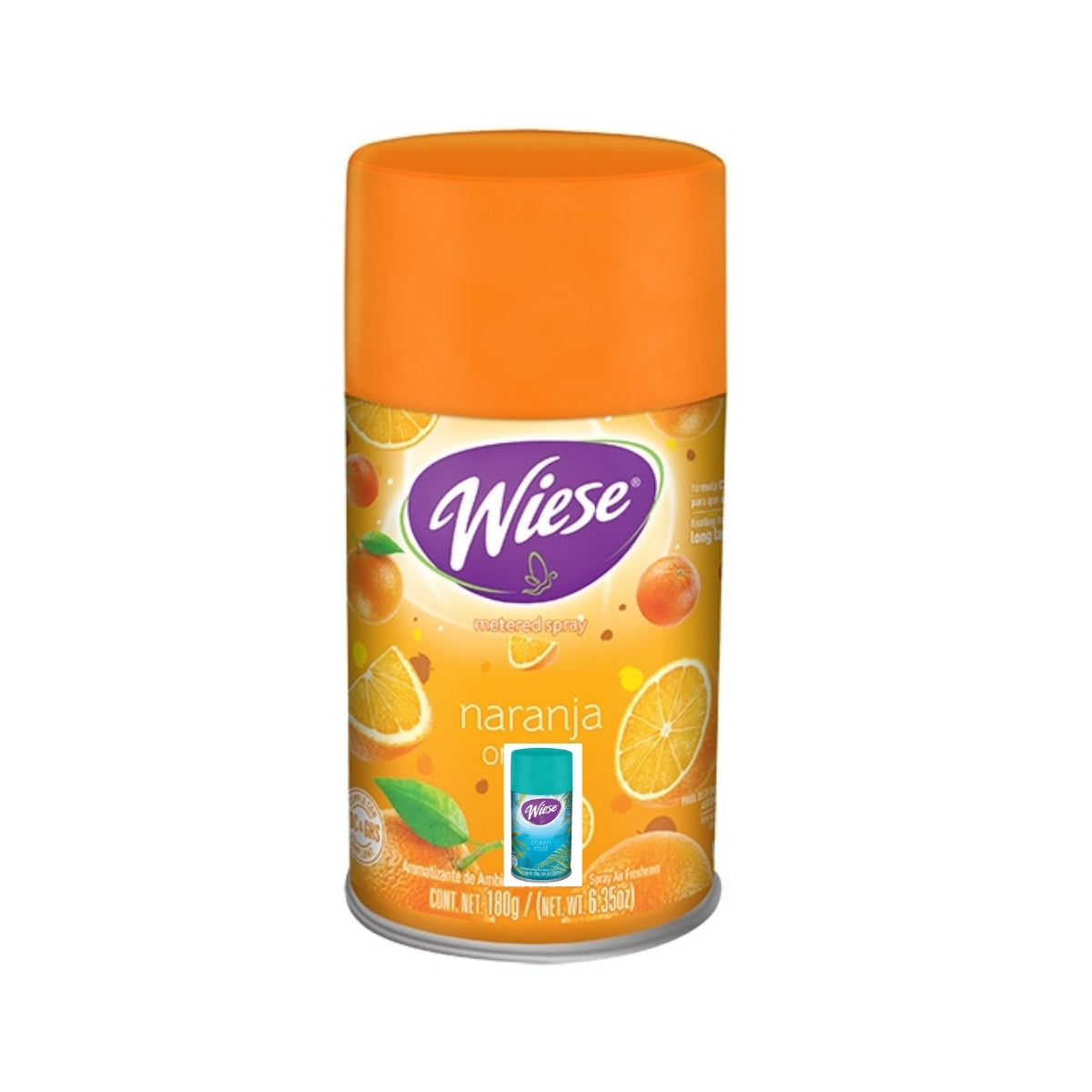 AROMATIZANTE EN AEROSOL NARANJA "WIESE" (3000 DISPAROS)