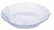 PLATO HONDO LIRIOS 610 ML, CRISTALINO