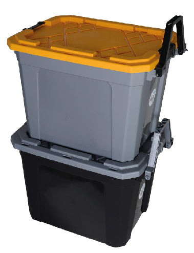 Caja SuperBox 88 Lts con Asa y Ruedas 11088