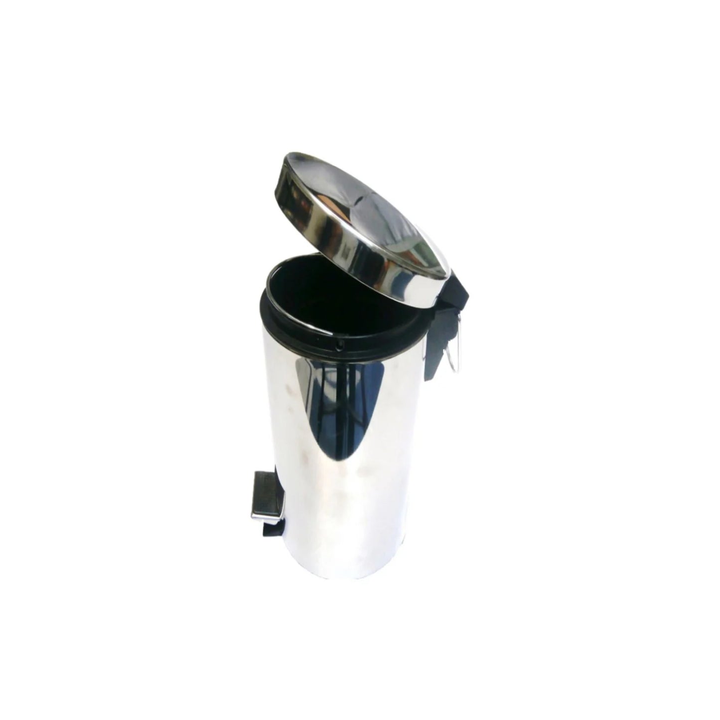 BOTE P/BASURA AC.INOX. CIERRE LENTO 12 LTS. 130-002-012