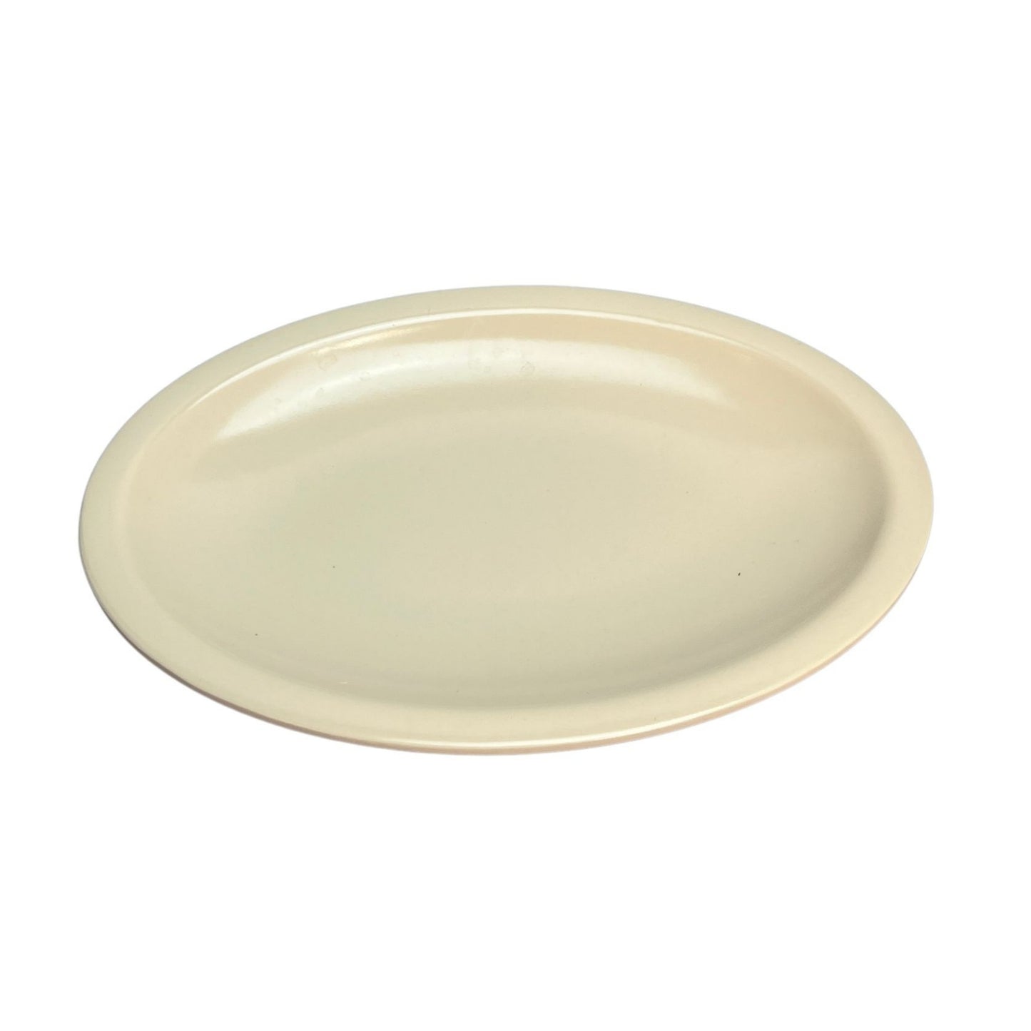 PLATO OVALADO 9" MELAMINA BEIGE D08 004-008-103