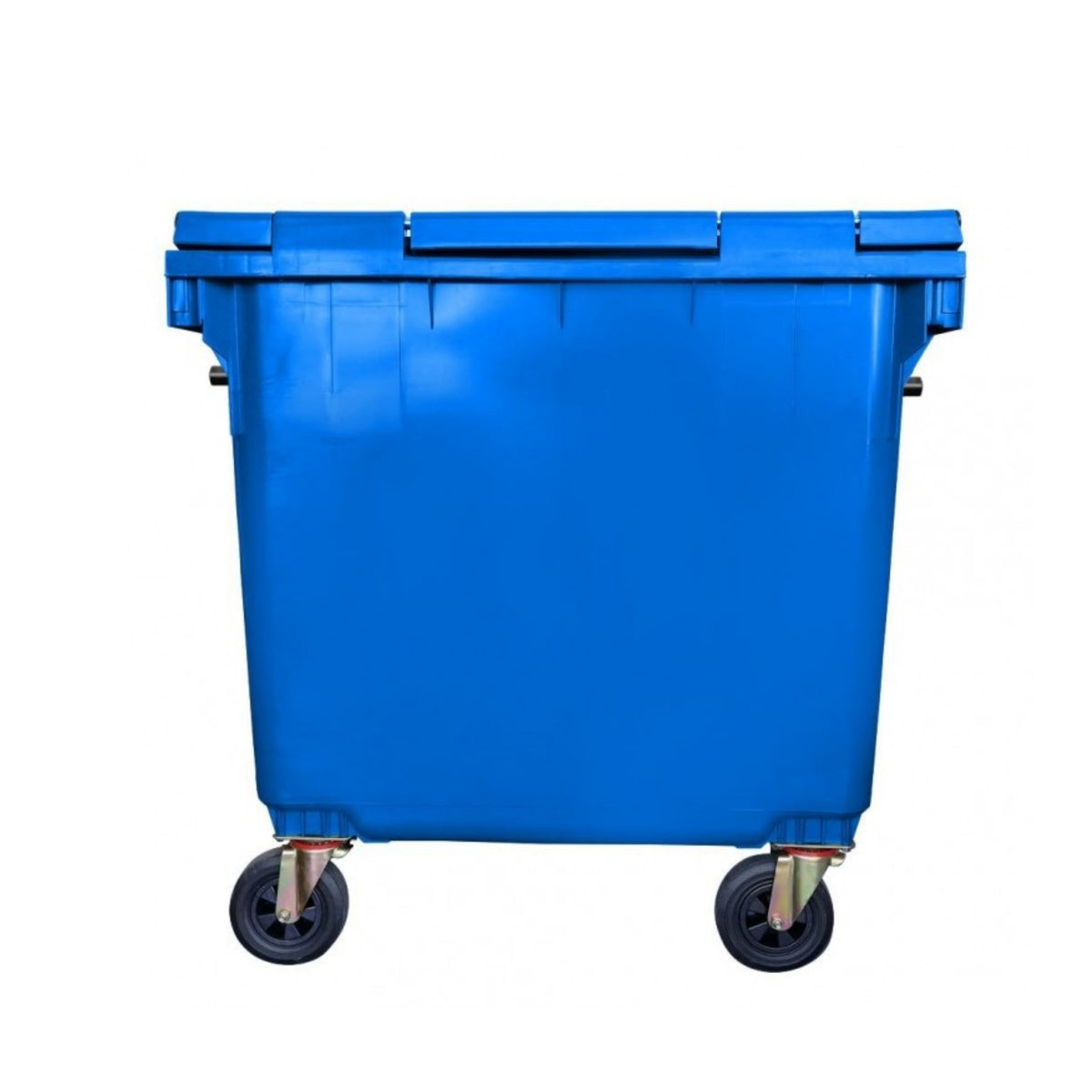 CONTENEDOR (A1) PARA 1100 LITROS, C/PEDAL COLOR AZUL MEDIDAS: 137.5 x 107.5 x 135.5 CM Z1100V/AL-P