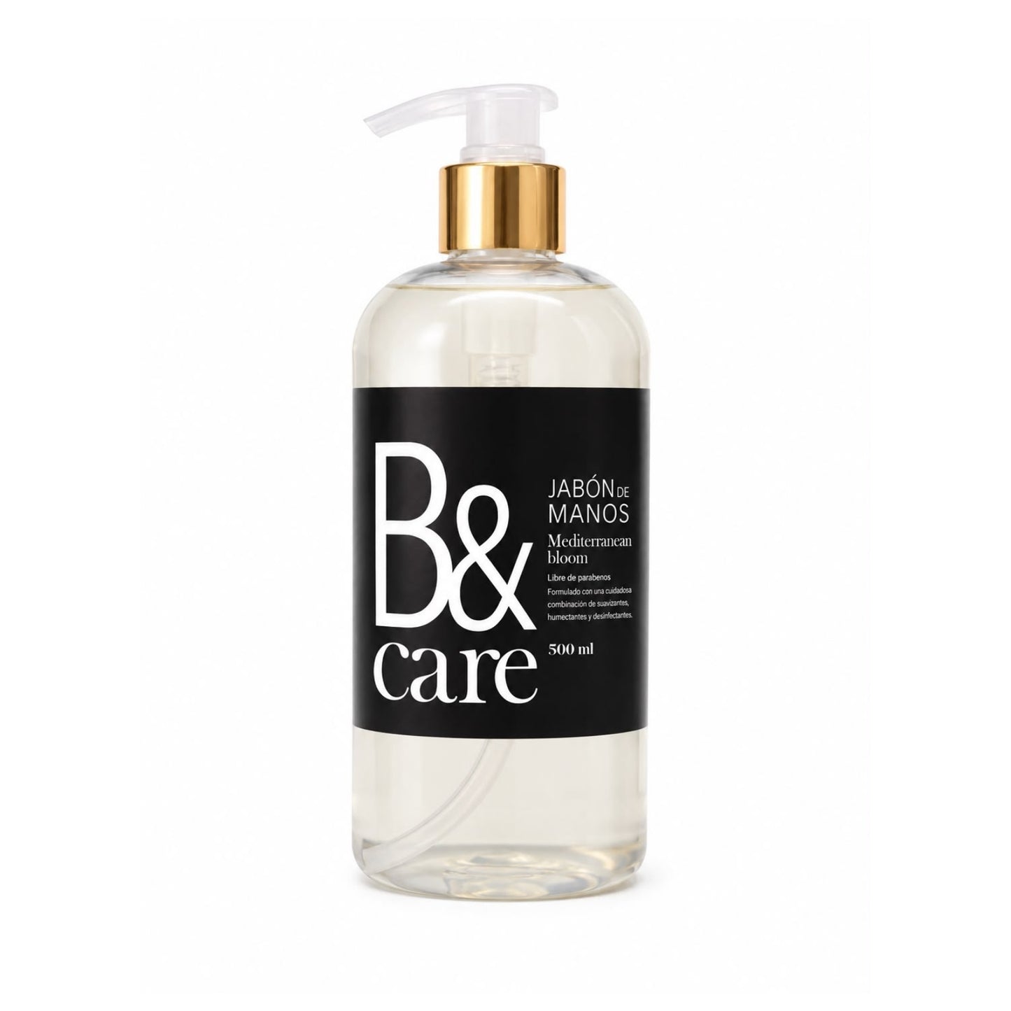 JABON PARA MANOS MEDITERREAN BLOOM "BYCARE" 500 ML CON BOMBA
