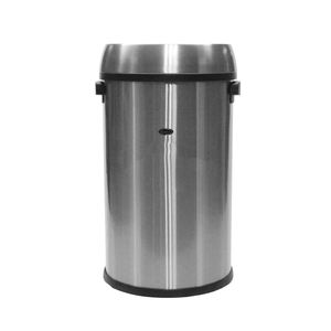 BOTE CILINDRICO DE AC.INOX.  65 LTS. 37.5 X 60 CMS DUST0379