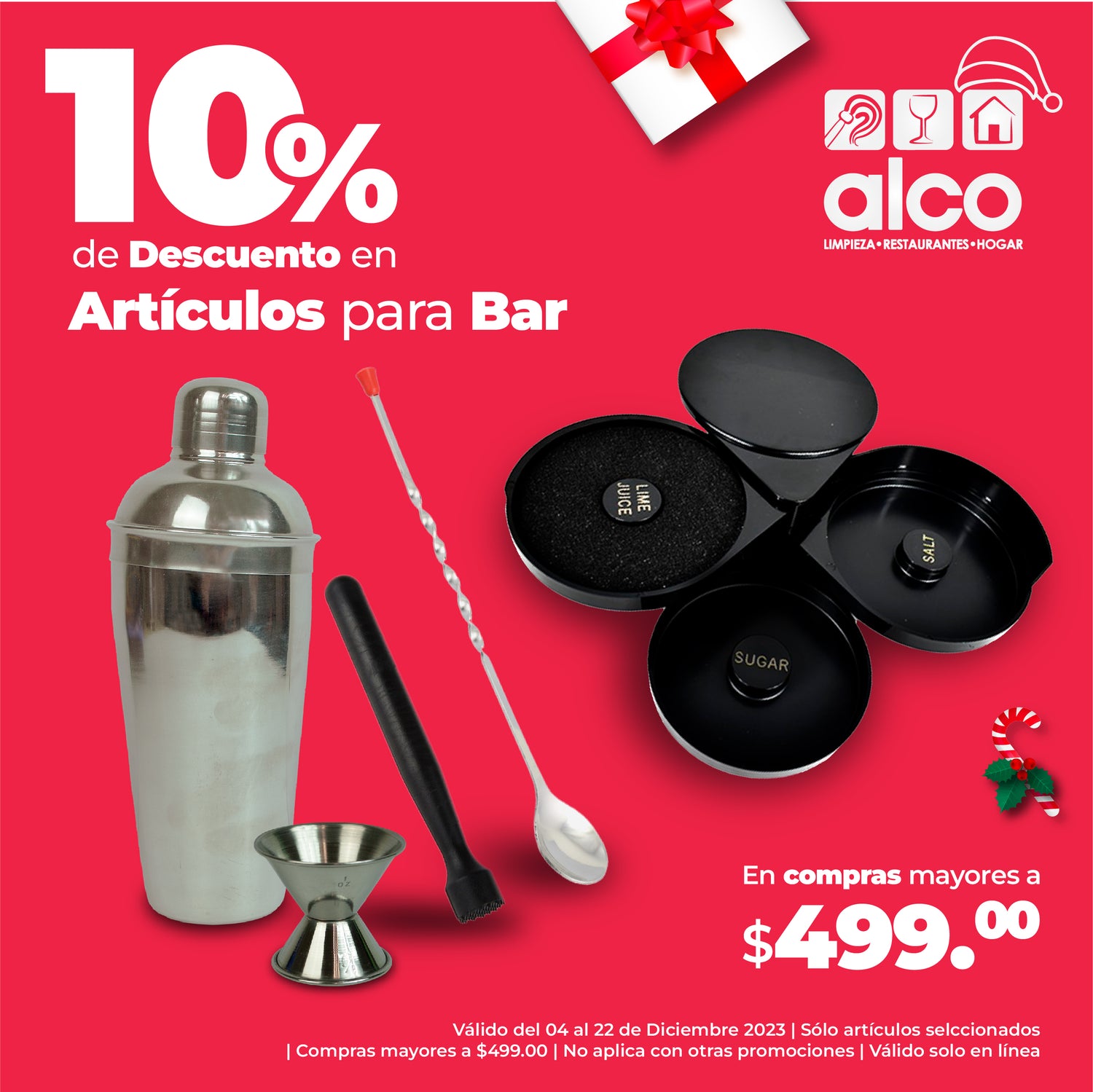 TODO PARA SU BAR