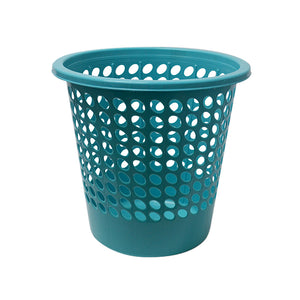 CESTO PAPELERO OVAL D28 A 26 AZUL CAPRI CEPAOV008