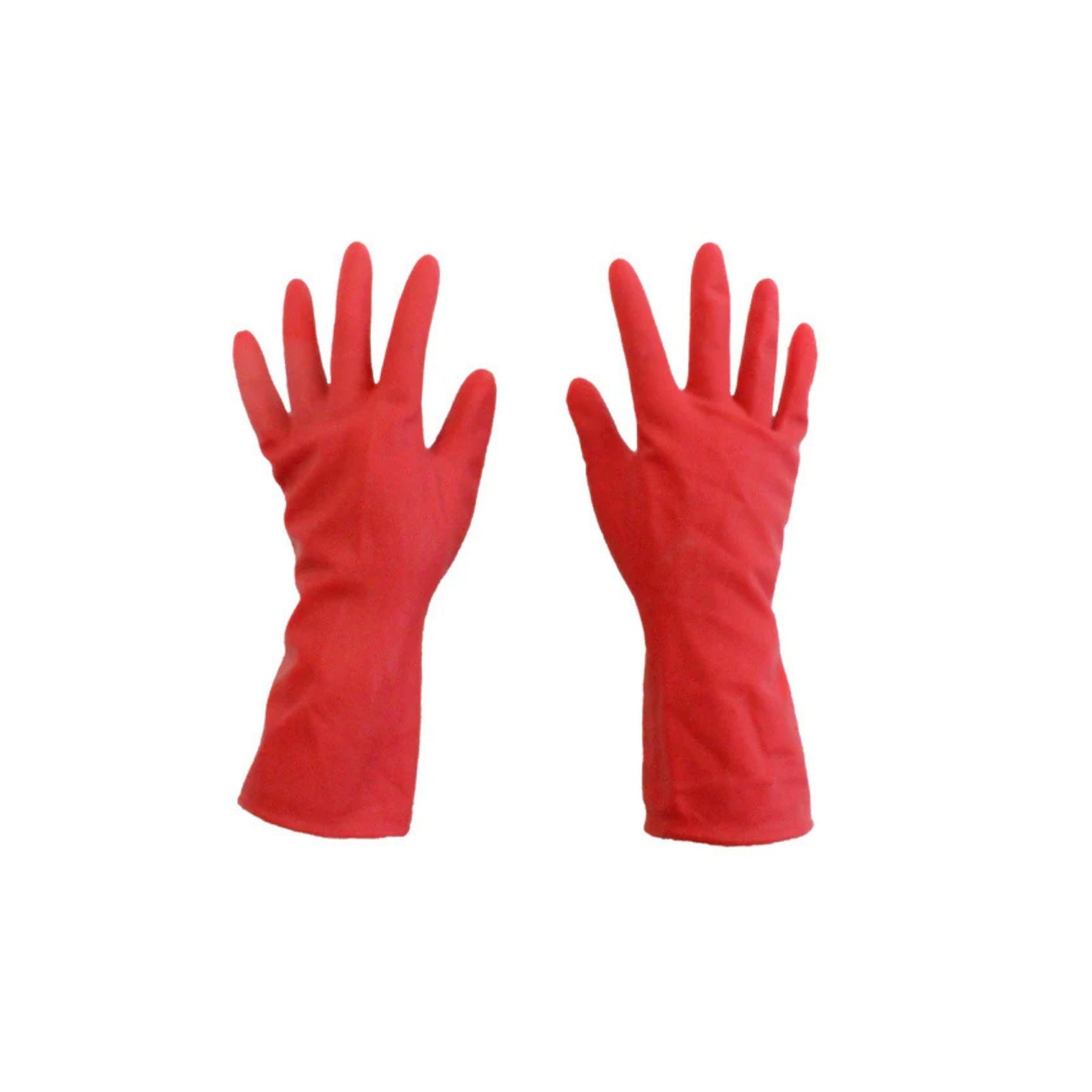 GUANTE SATINADO MEDIANO ROJO E-123
