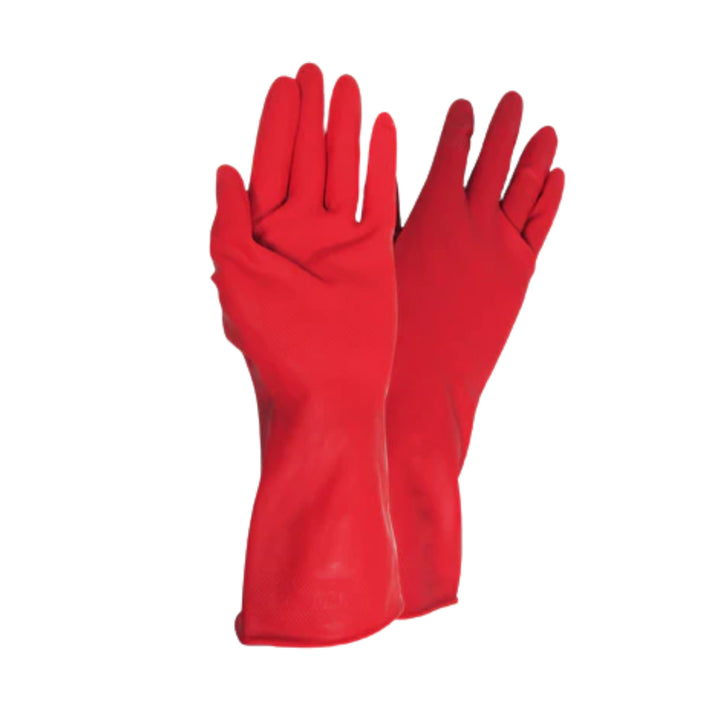 GUANTE SATINADO GRANDE ROJO P-76