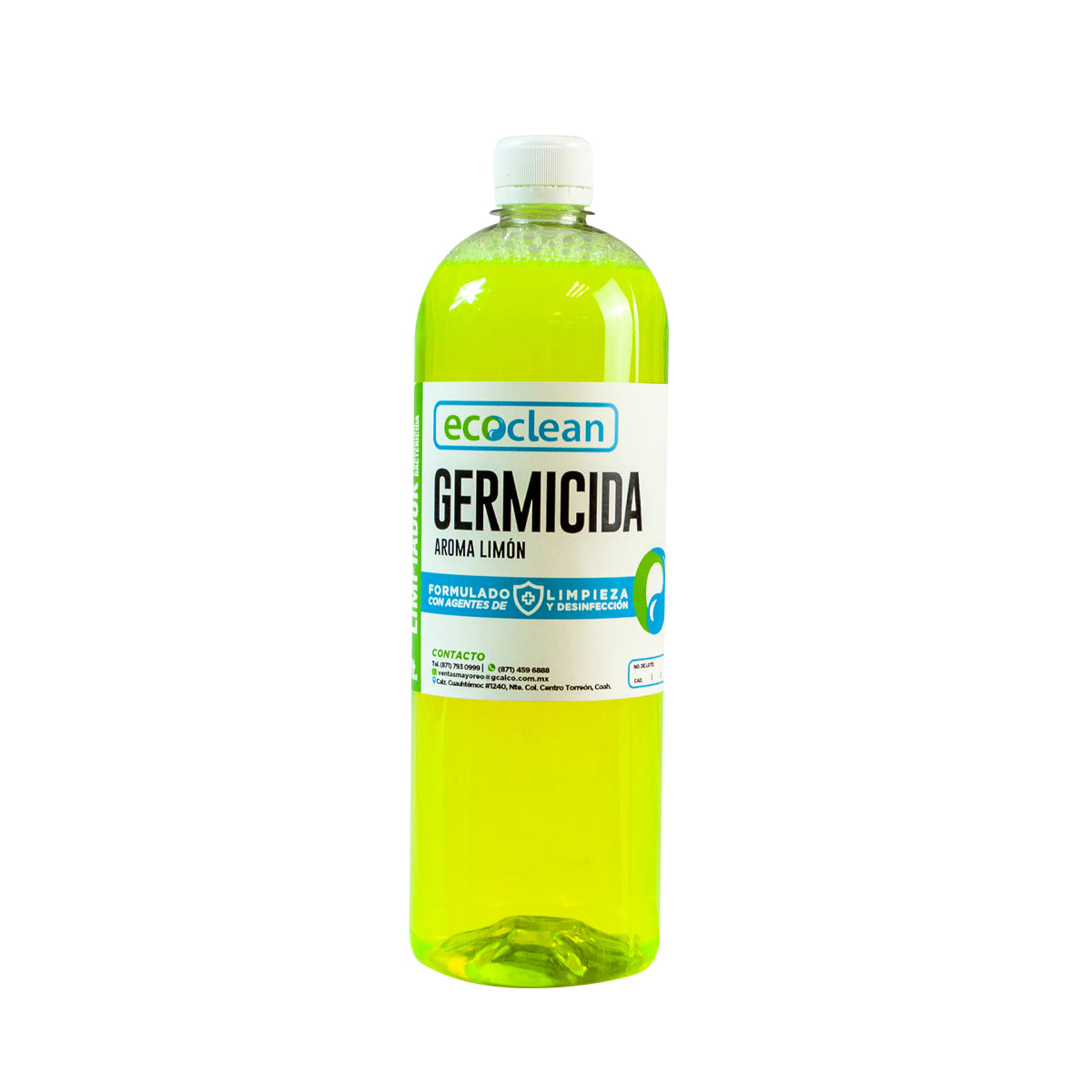 GERMICIDA LIMON "ECOCLEAN" LITRO.