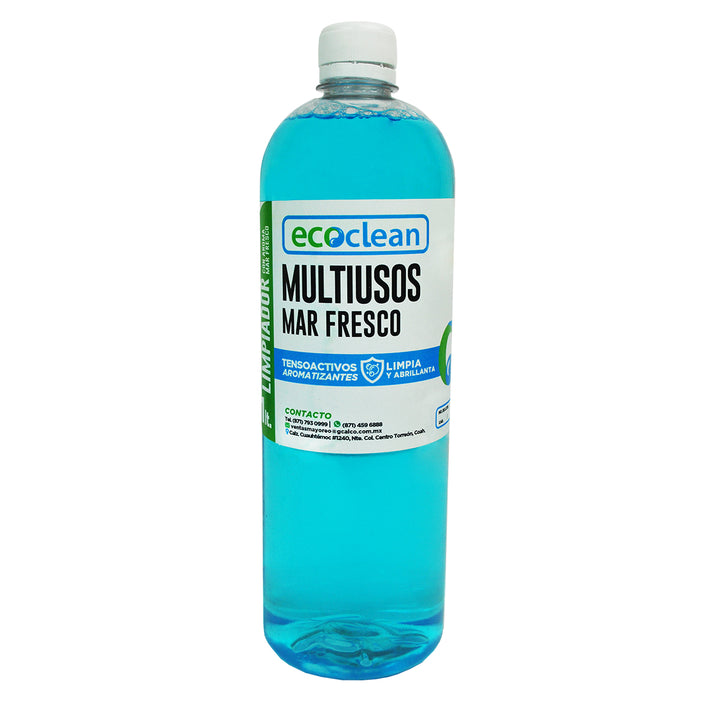 LIMPIADOR MAR FRESCO "ECOCLEAN" LITRO.