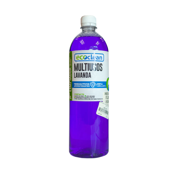 LIMPIADOR LAVANDA  ECOCLEAN  LITRO