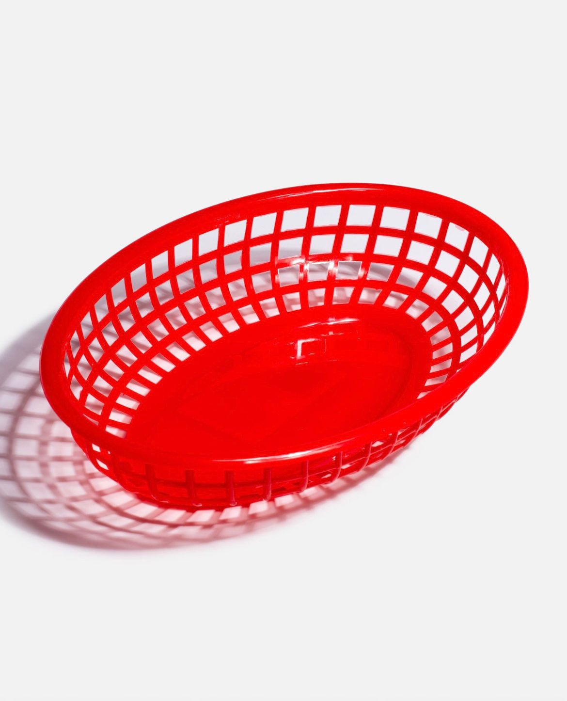CANASTA FAST FOOD OBL 27.5X17.5X4CM,ROJO TCANQPI062RD3