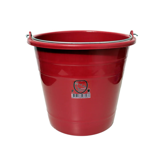 CUBETA PLASTICO 12 LTS. ROJA