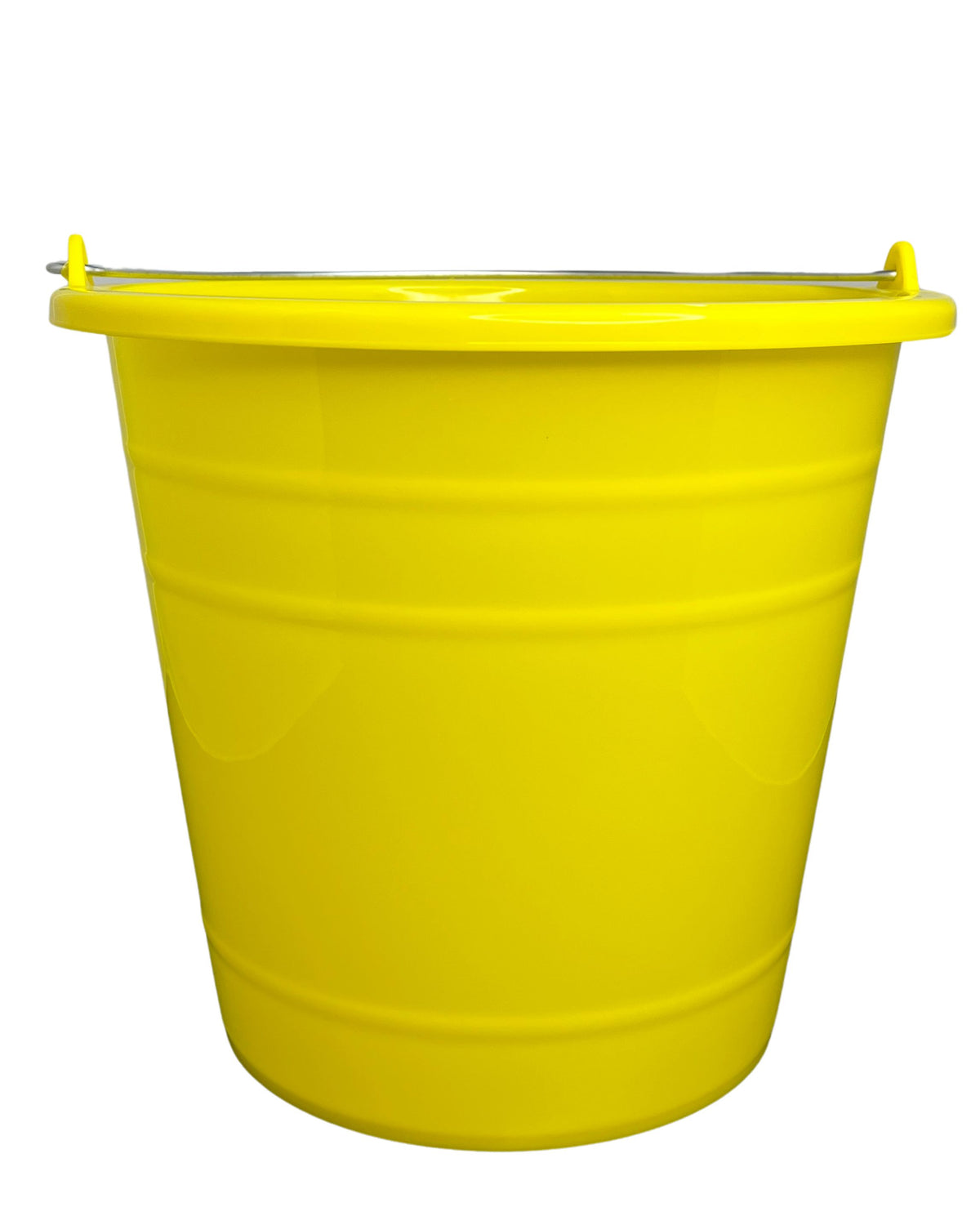 CUBETA PLASTICO 10 LTS.  AMARILLA