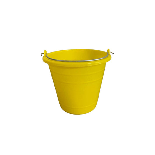 CUBETA PLASTICO 4 LTS.  AMARILLA
