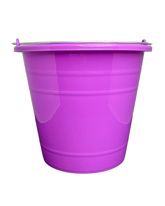 CUBETA PLASTICO 10 LTS. MORADA