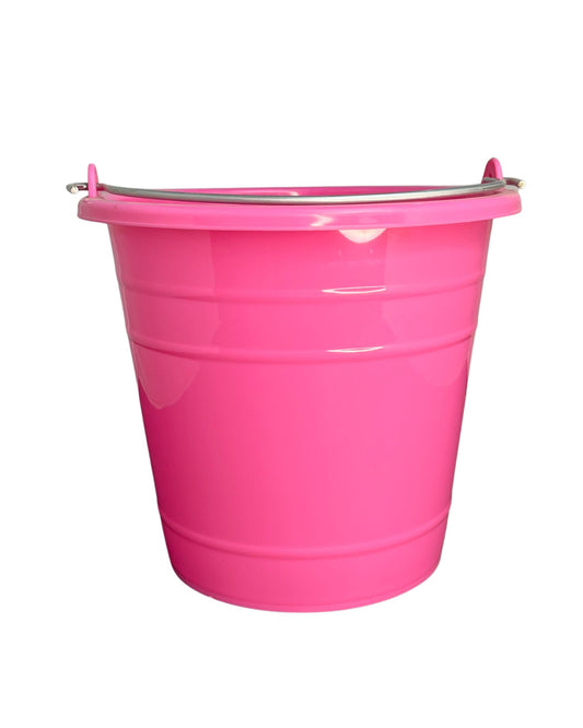 CUBETA PLASTICO 4 LTS. ROSA