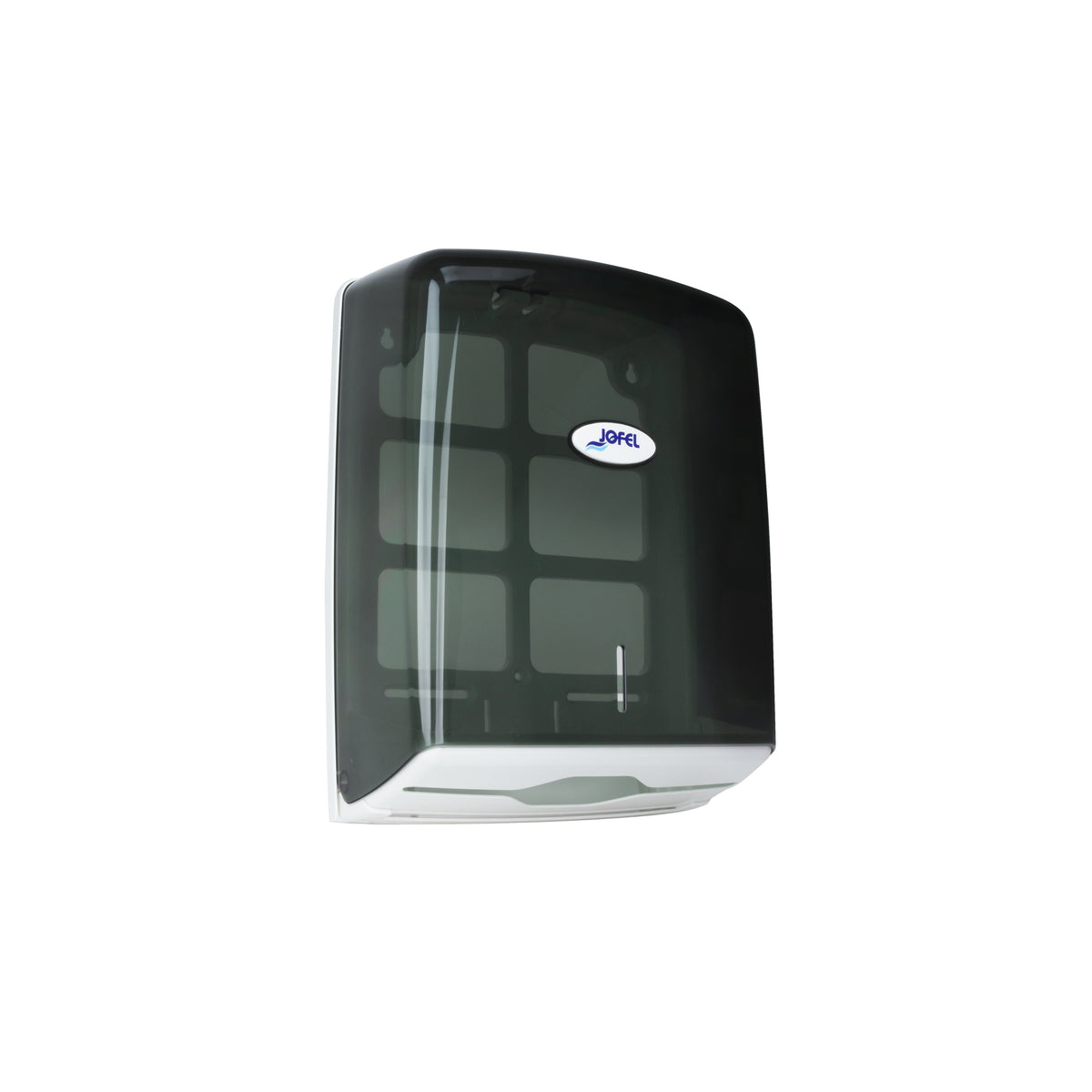 DISPENSADOR DE TOALLA INTERDOBLADA SMART HA37610TBK HUMO TRANSPARENTE 368X278X133