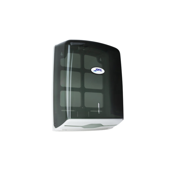 DISPENSADOR DE TOALLA INTERDOBLADA SMART HA37610TBK HUMO TRANSPARENTE 368X278X133