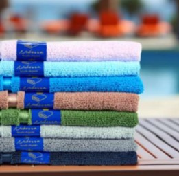 TOALLA MEDIO BAÑO MICROFIBRA 120x60cm (COLORES SURTIDOS)
