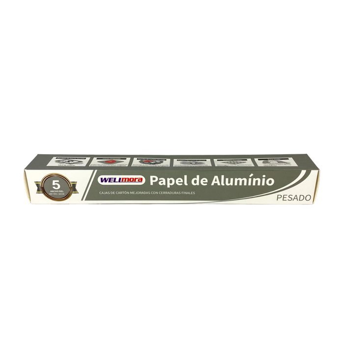 PAPEL DE ALUMINIO 30CMX5M E-500682