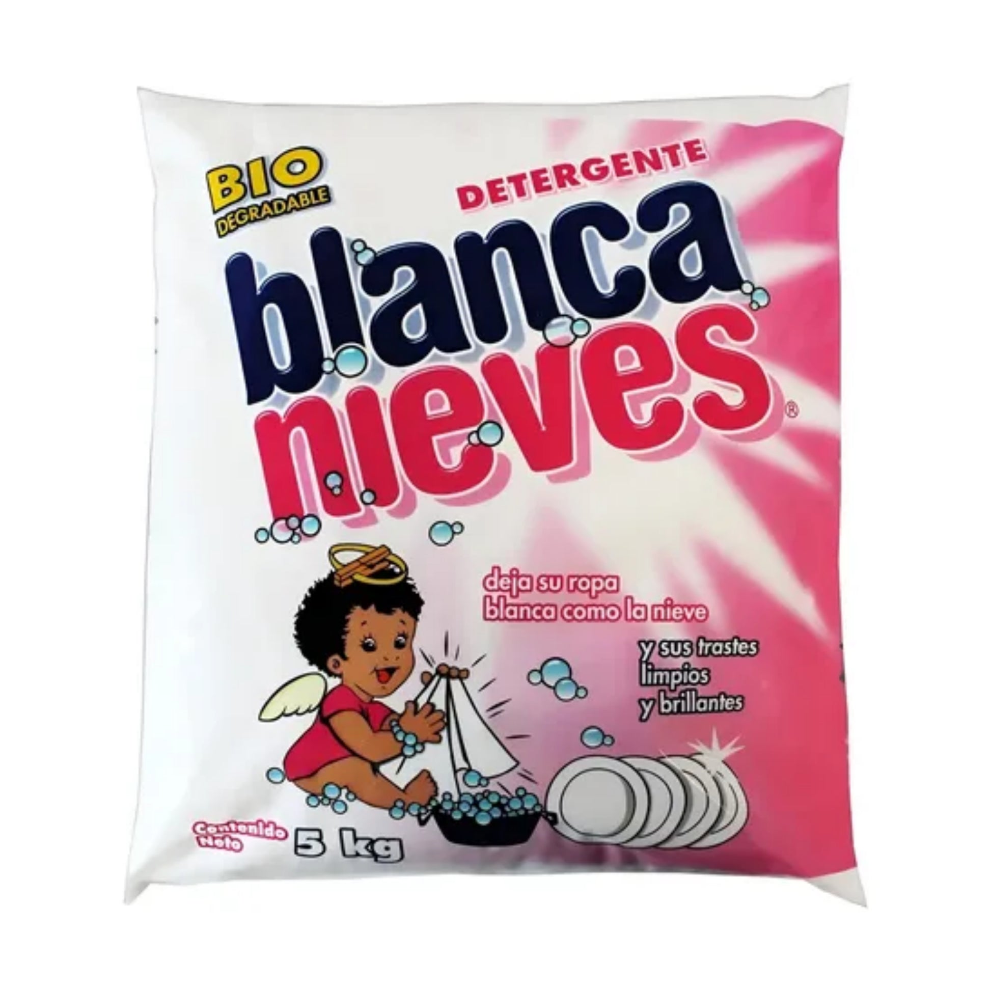 DETERGENTE POLVO BLANCA NIEVES 5 KG