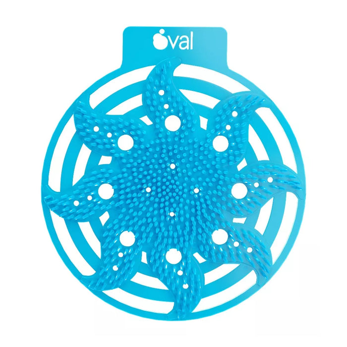 TAPETE PARA MINGITORIO ANTI SALPICADURAS FRUTAS TROPICALES OVAL C/ 2 PZAS