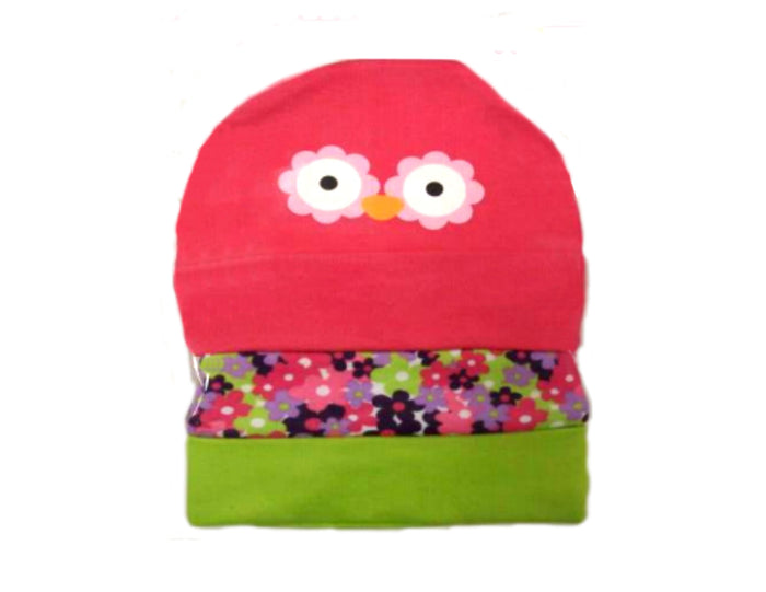 JUEGO C/3 GORROS INTER LISO Y ESTAMP ROSA E-40081