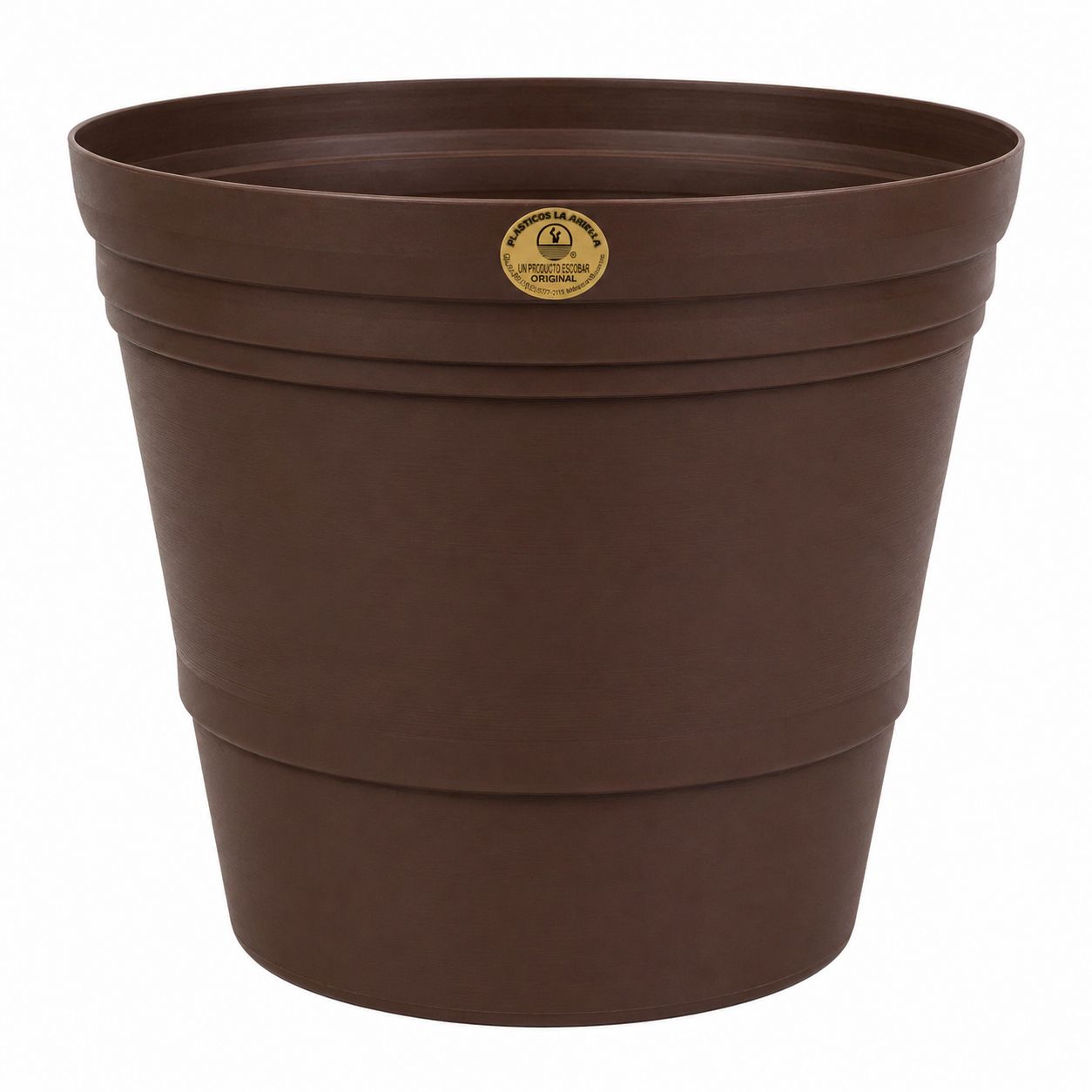 MACETA ARTESANAL N°9 CHOCOLATE