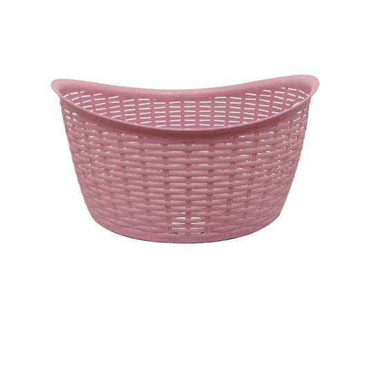 CANASTA RATTAN OVAL ROSA MAGNOLIA ROSA MAGNOLIA CROV0077