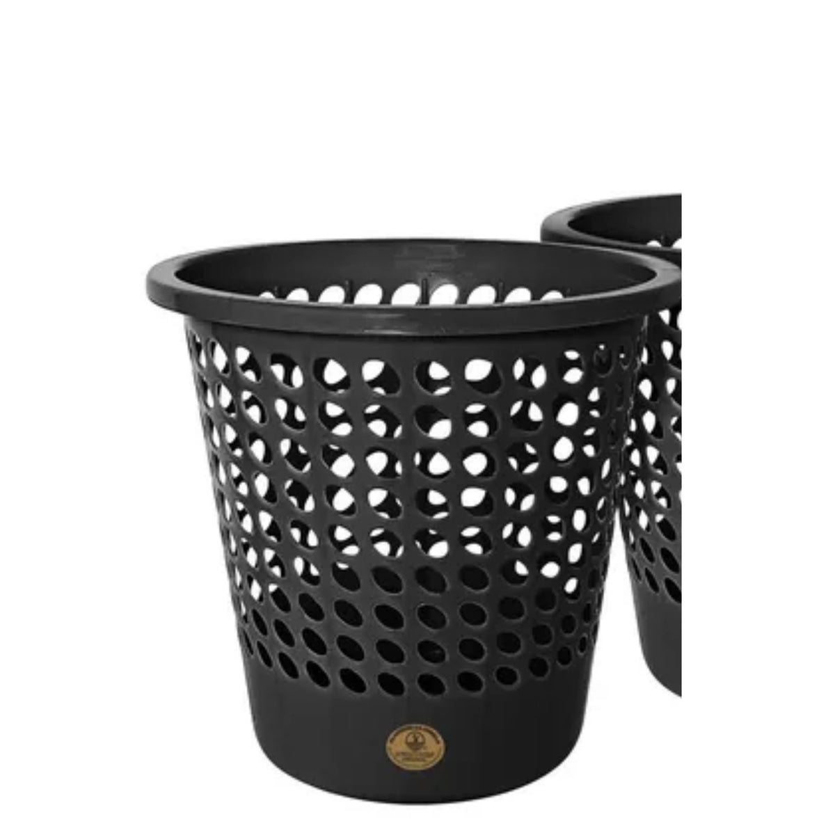 CESTO PAPELERO OVAL D28 A 26 NEGRO CEPAOV000
