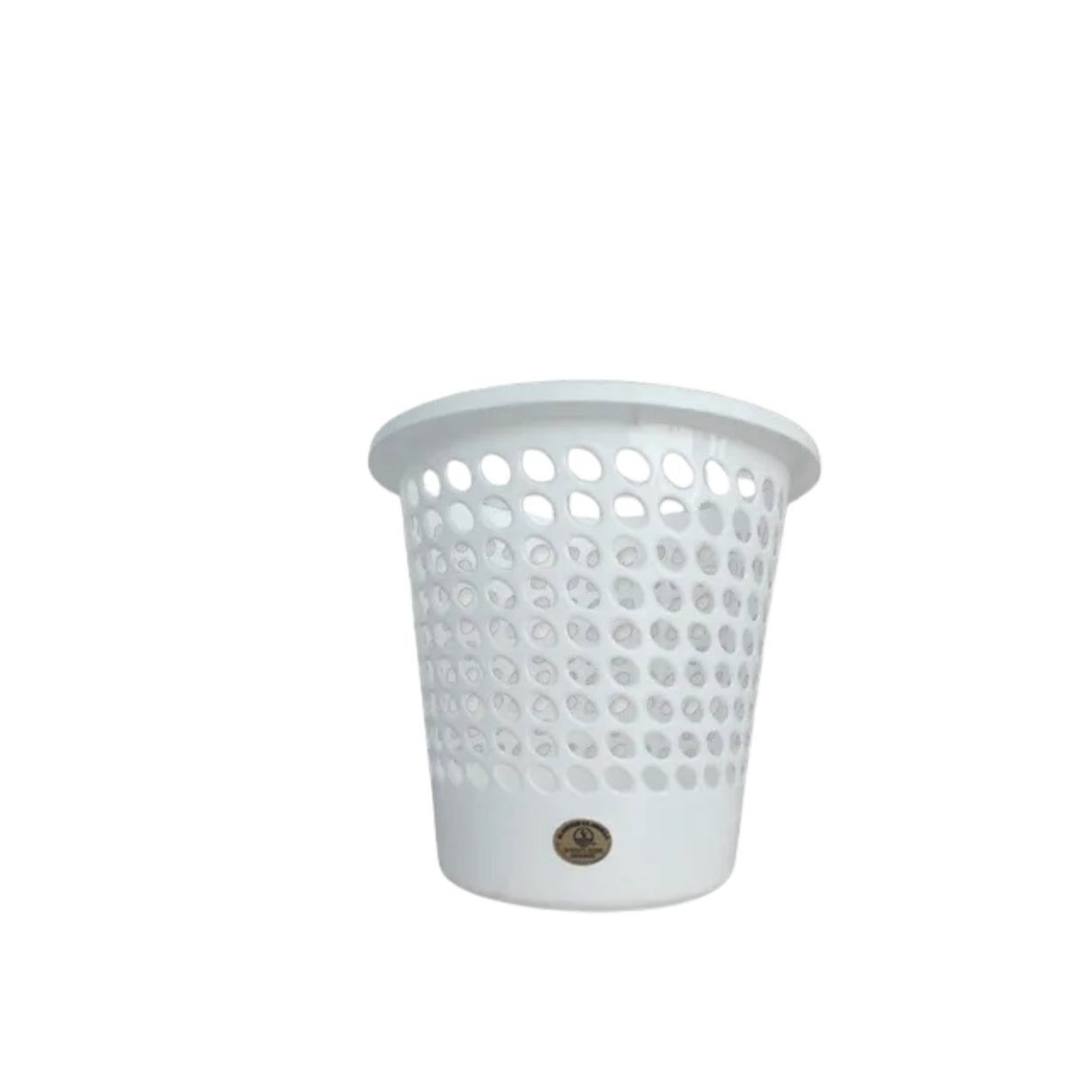 CESTO PAPELERO OVAL D28 A 26 BLANCO CEPAOV009