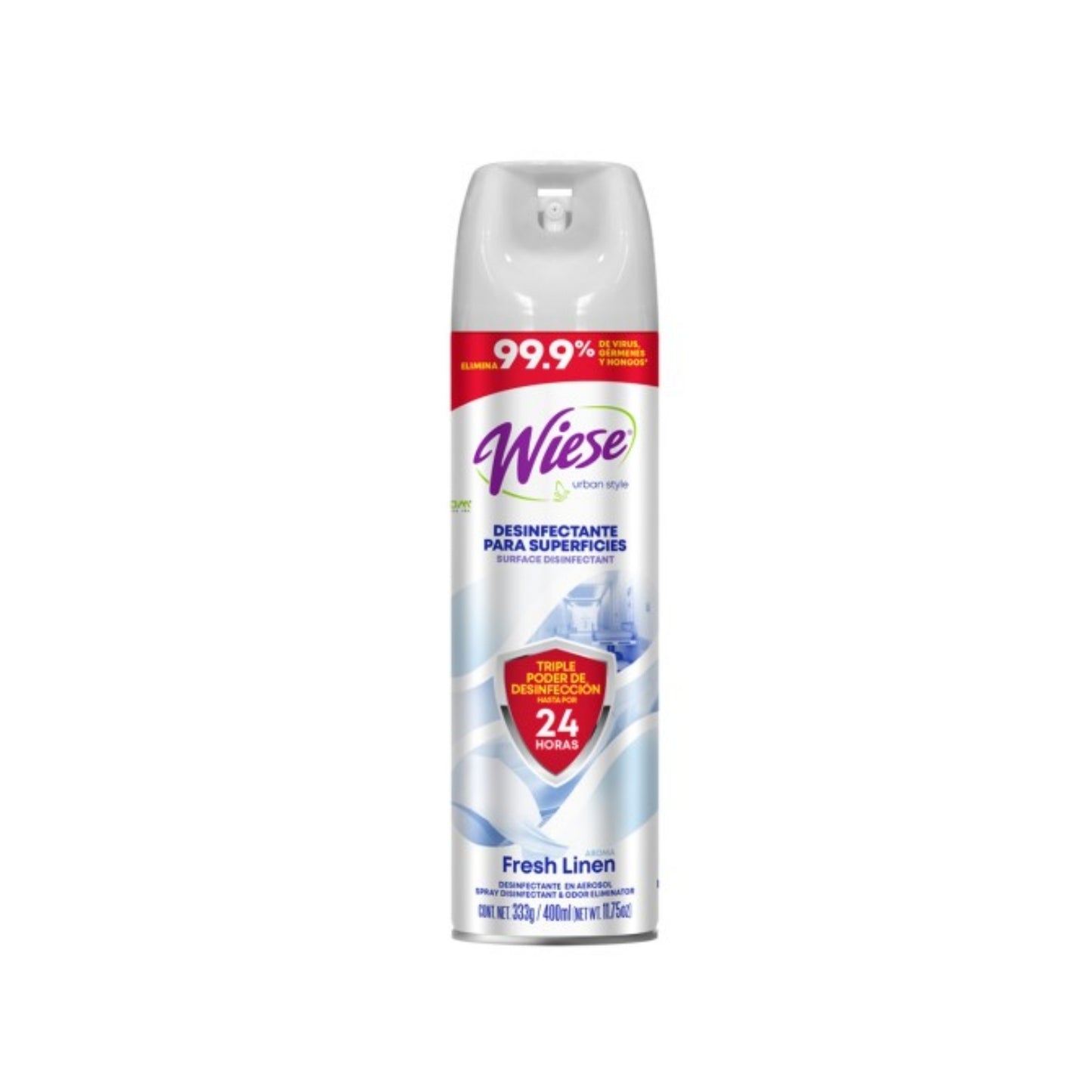 DESINFECTANTE WIESE FRESH LINEN "WIESE" 400 ML.