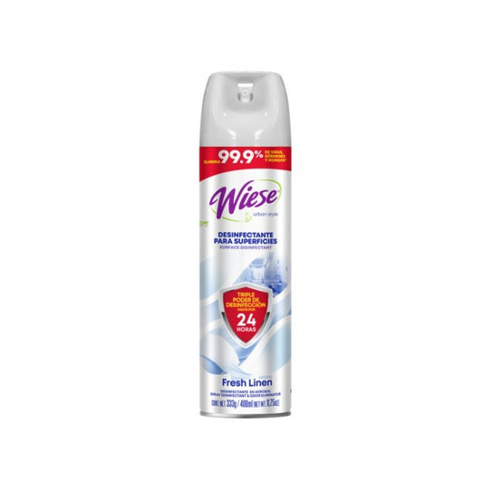 DESINFECTANTE WIESE FRESH LINEN "WIESE" 400 ML.