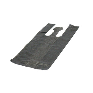 BOLSA DE CAMISETA NEGRA  BAJA DENSIDAD MEDIANA