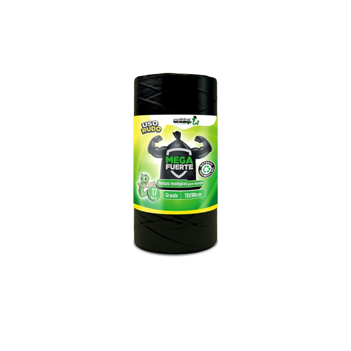 BOLSA PARA BASURA USO RUDO EN ROLLO  50X70