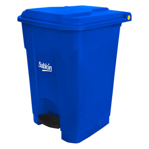 CESTO DE  PEDAL 50L AZUL 8648AZ