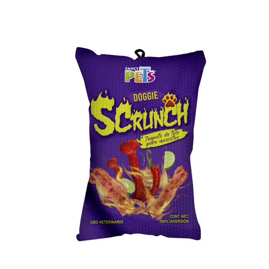 JUGUETE DE TELA DOGGIE SCRUNCH FUEGO FL8275