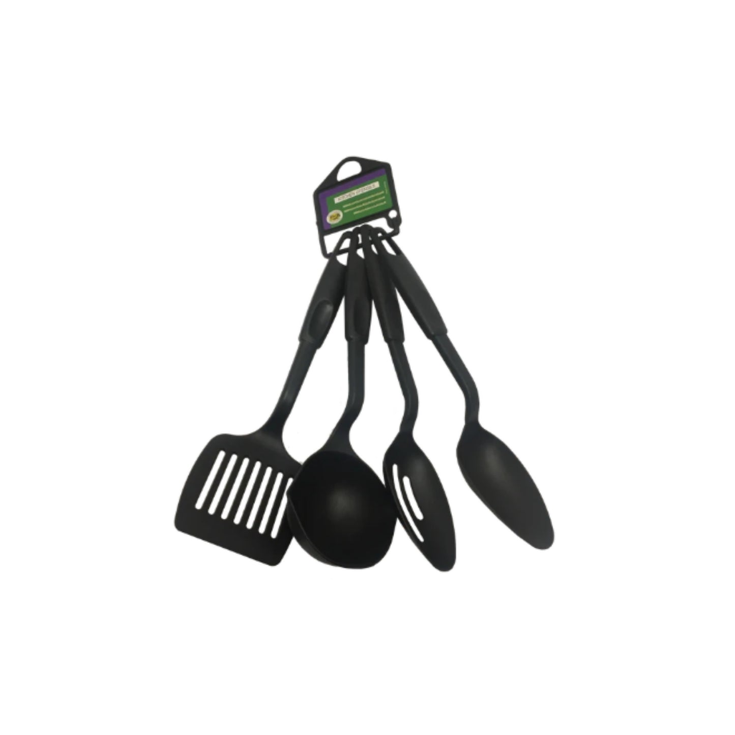 UTENSILIOS PARA COCINA NYLON 4 PZAS E-15131