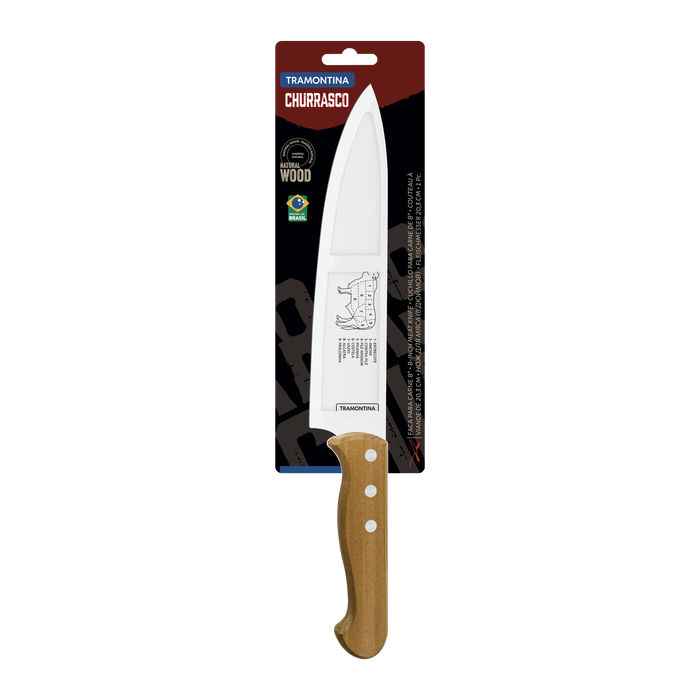 CUCHILLO PARA CARNE 8" CHURRASCO