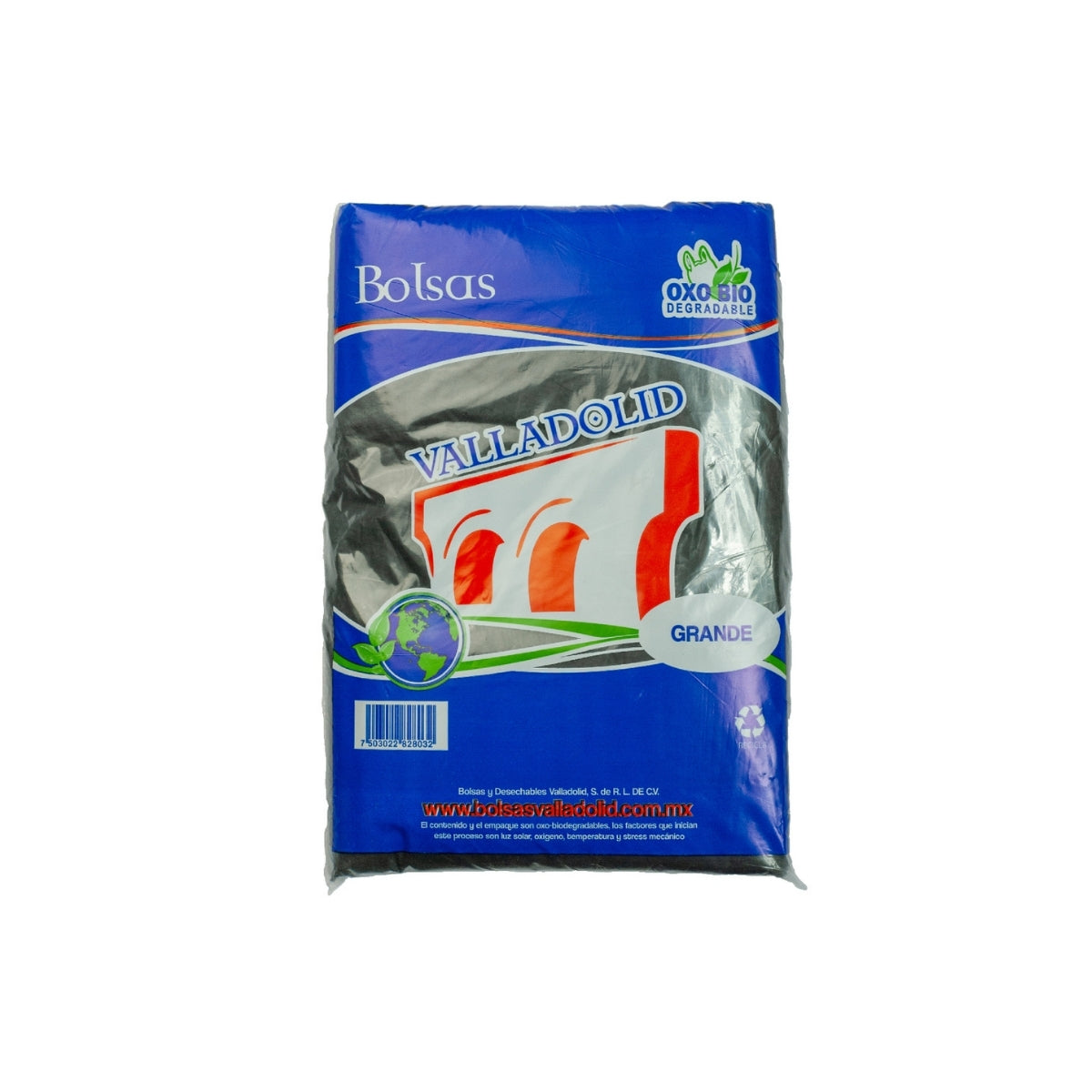 BOLSA DE  CAMISETA NEGRA ALTA DENSIDAD  GRANDE