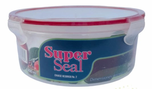 HERMETICO PLASTICO ENVAS RECTANGULAR NO.2 1200ML