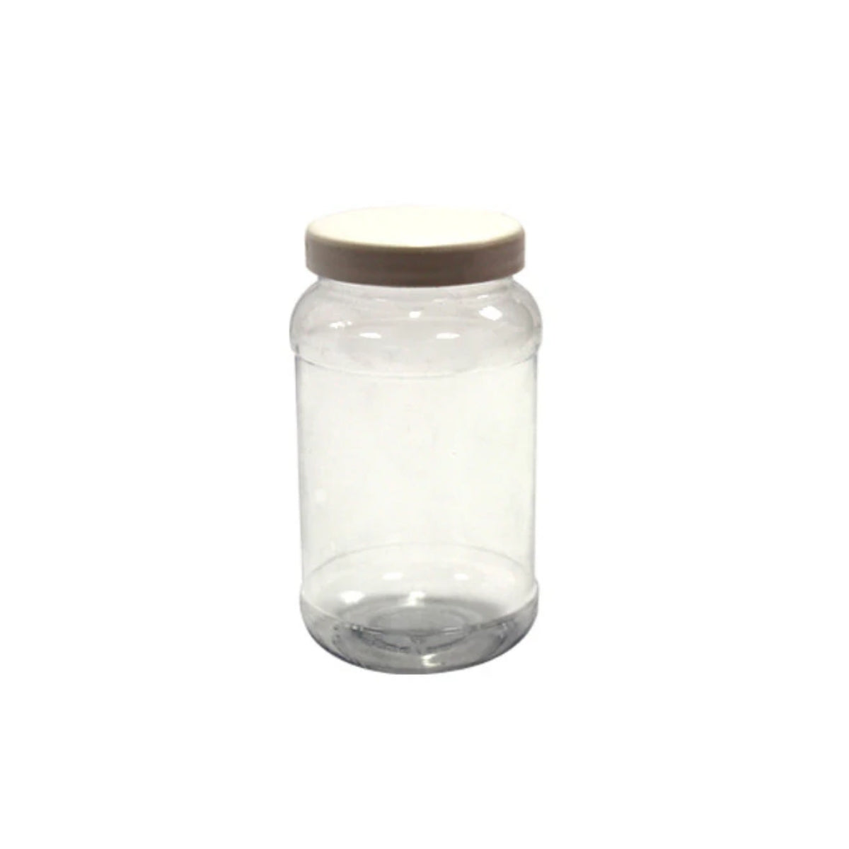 FRASCO CON TAPA 500 ML.  PVC