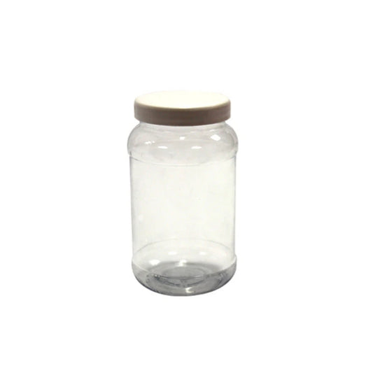 FRASCO CON TAPA 500 ML.  PVC