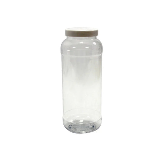 FRASCO CON TAPA 1 LITRO PVC